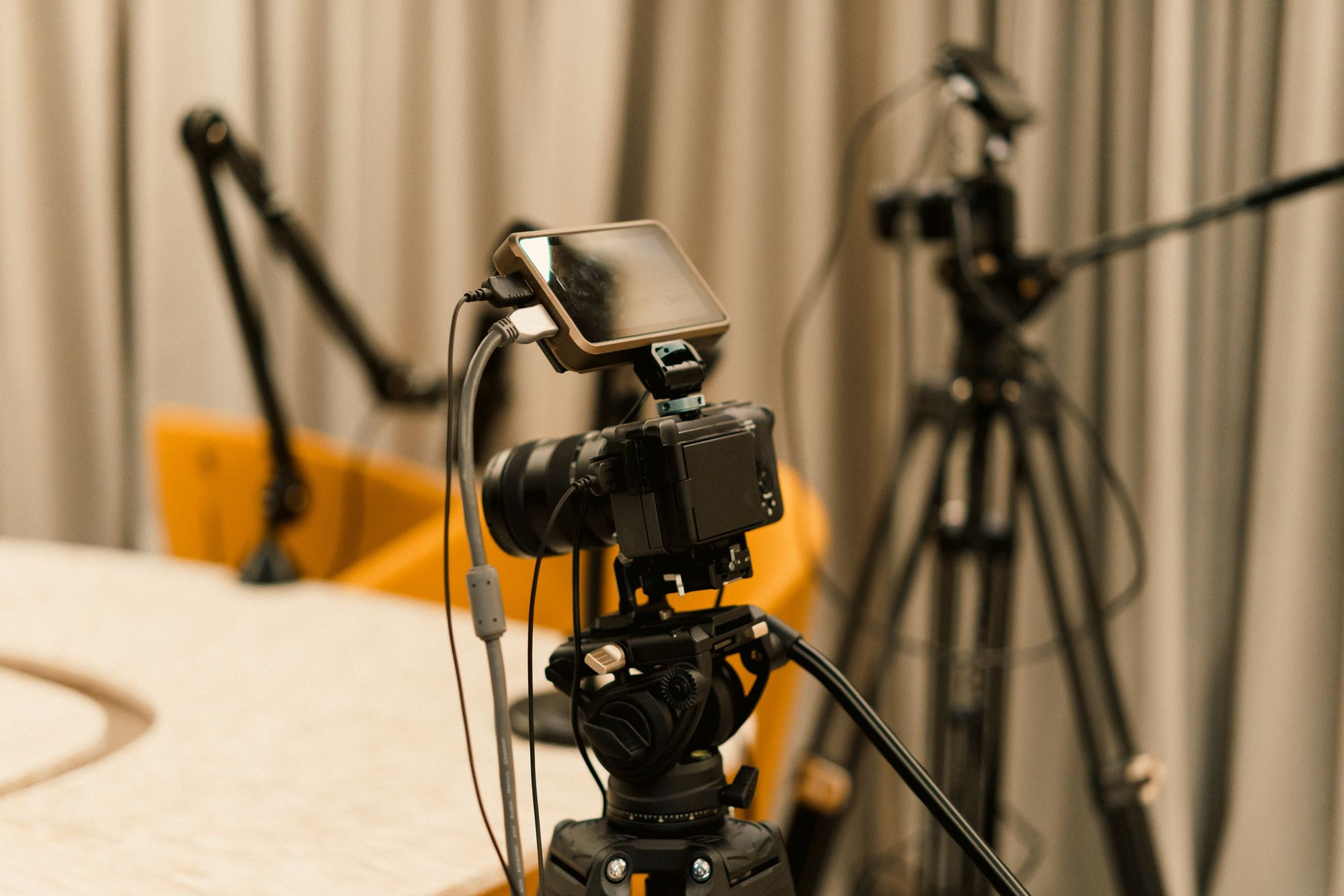 Podcast equipment